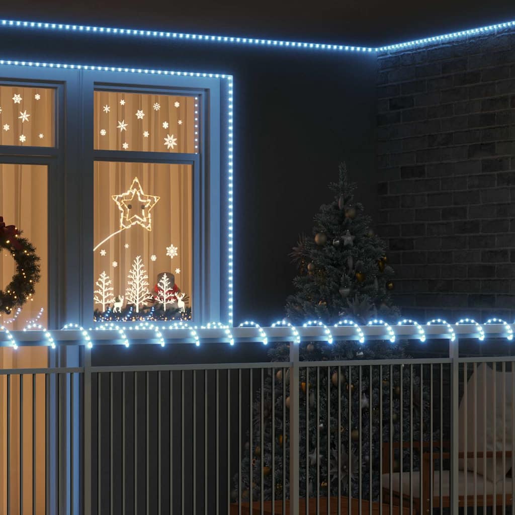 vidaXL Touwenlicht met 120 LED Warmwit 5 m PVC