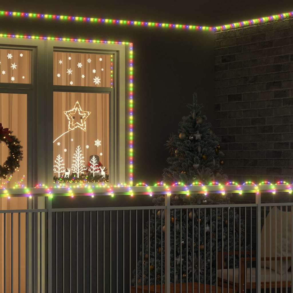 vidaXL Touwenlicht met 120 LED Warmwit 5 m PVC