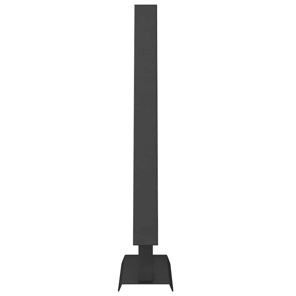 vidaXL Metalen kerstboom met standaard Zwart 90 cm Staal