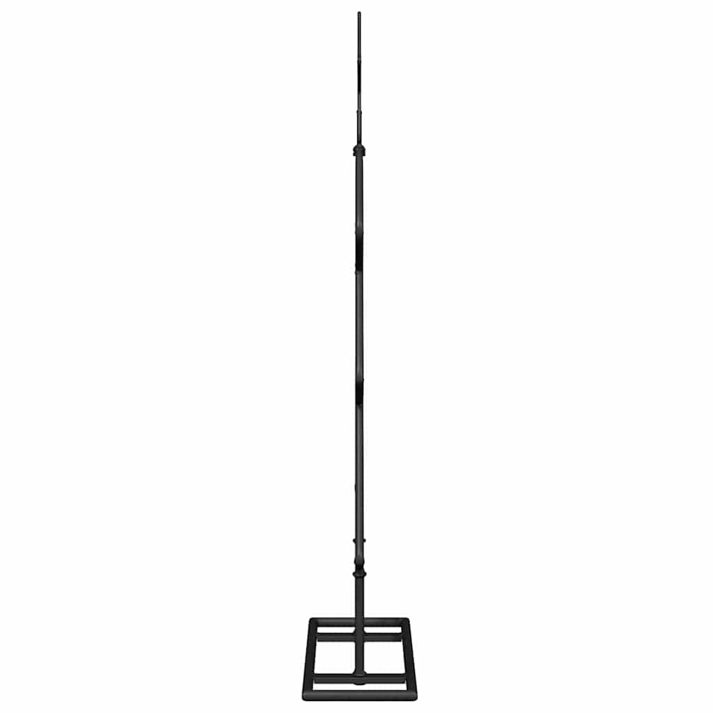 vidaXL Metalen kerstboom met standaard Zwart 90 cm Staal