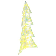 vidaXL Kerstboom met 100 LED Warmwit 120 cm PET