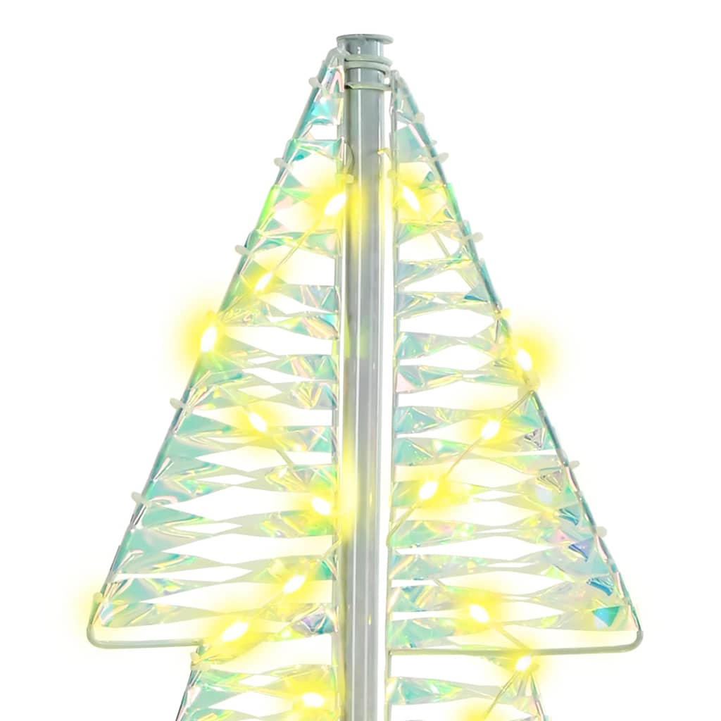 vidaXL Kerstboom met 100 LED Warmwit 120 cm PET