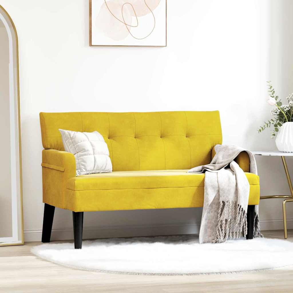 vidaXL Chesterfield Bank Lichtgrijs 112 x 65.5 x 75 cm Fluweel