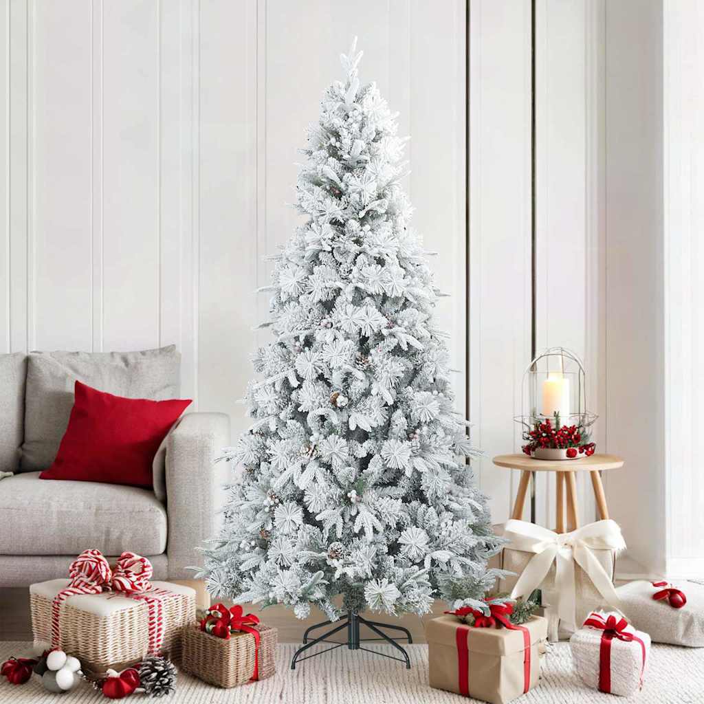 vidaXL Kunstmatige Inklapbare Kerstboom Groen 120 cm PVC, PE en staal