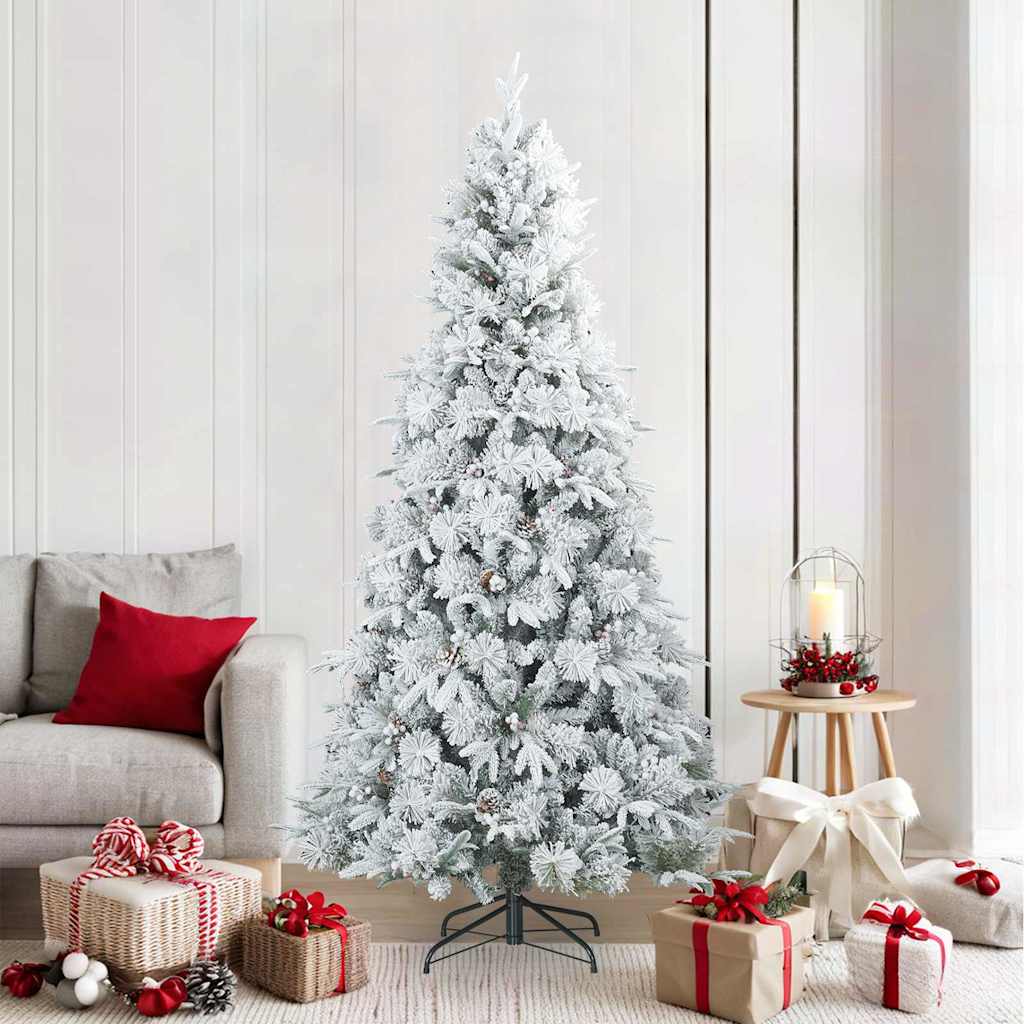 vidaXL Kunstmatige Inklapbare Kerstboom Groen 120 cm PVC, PE en staal