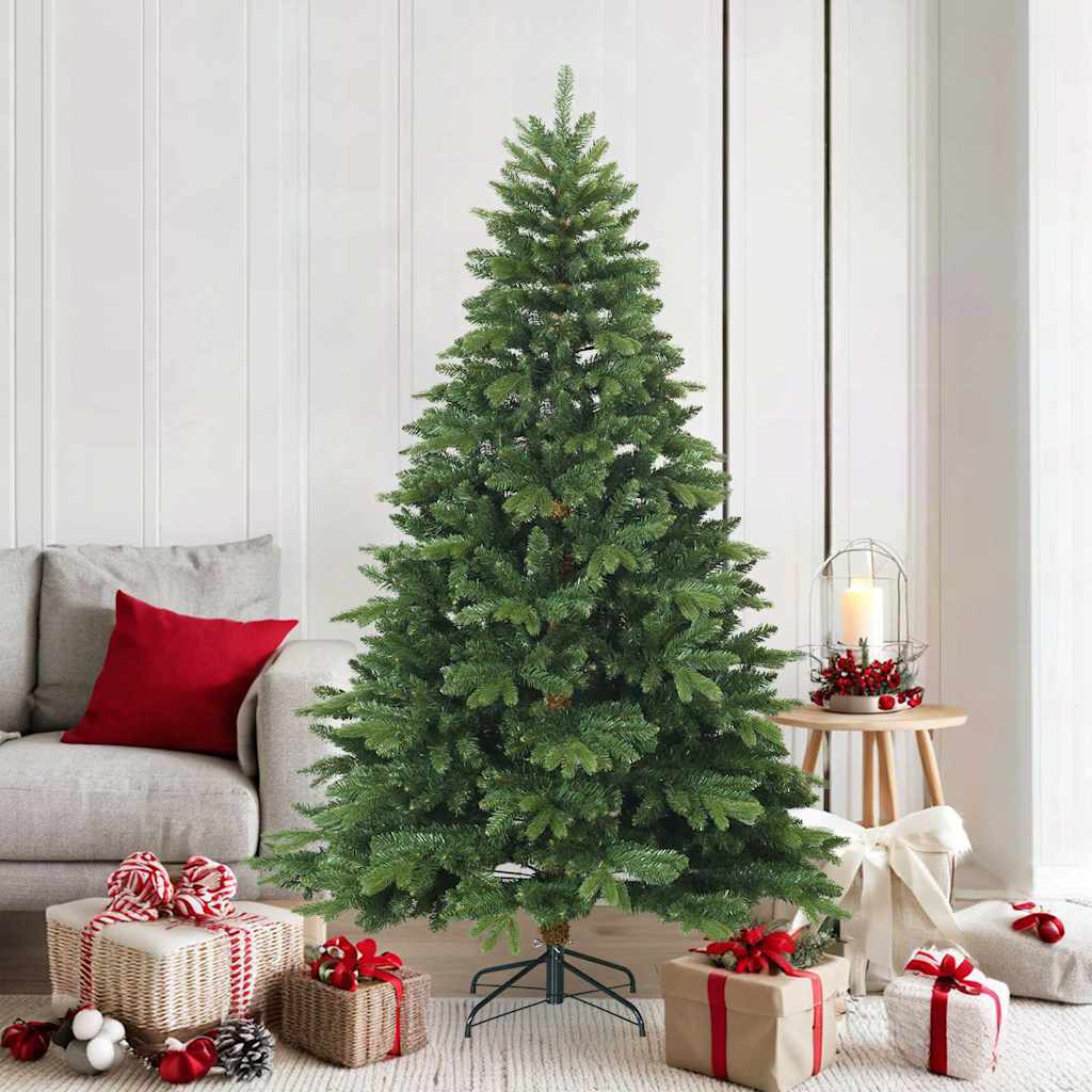 vidaXL Kunstmatige Inklapbare Kerstboom Groen 120 cm PVC, PE en staal