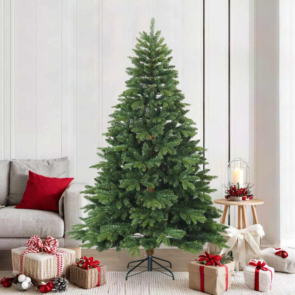 vidaXL Kunstmatige Inklapbare Kerstboom Groen 120 cm PVC, PE en staal