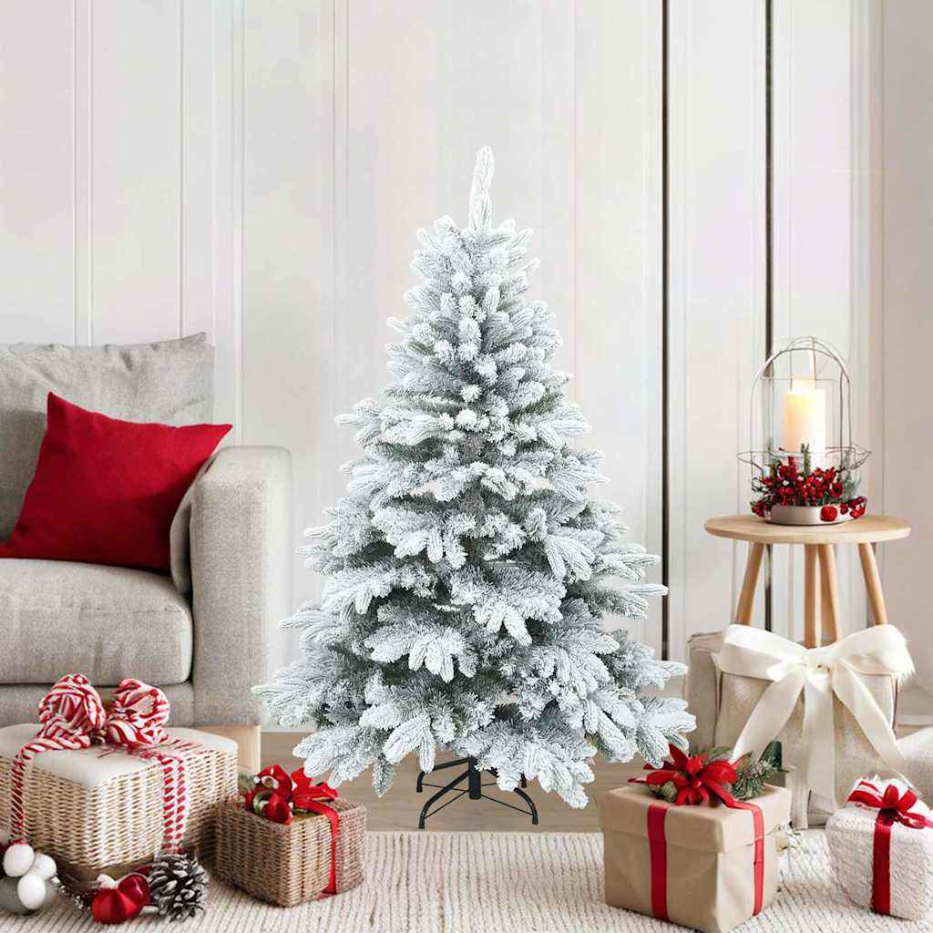 vidaXL Kunstmatige Inklapbare Kerstboom Groen 120 cm PVC, PE en staal