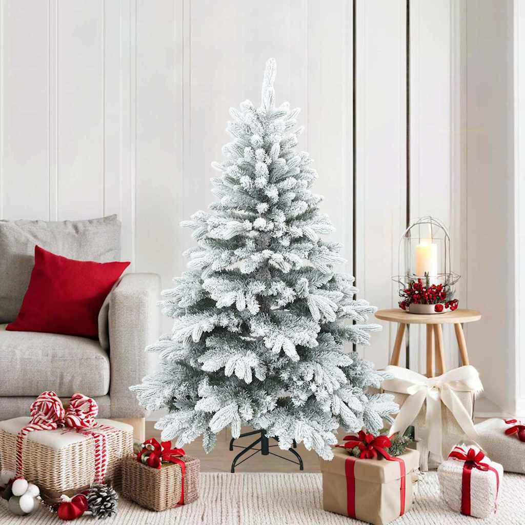 vidaXL Kunstmatige Inklapbare Kerstboom Groen 120 cm PVC, PE en staal