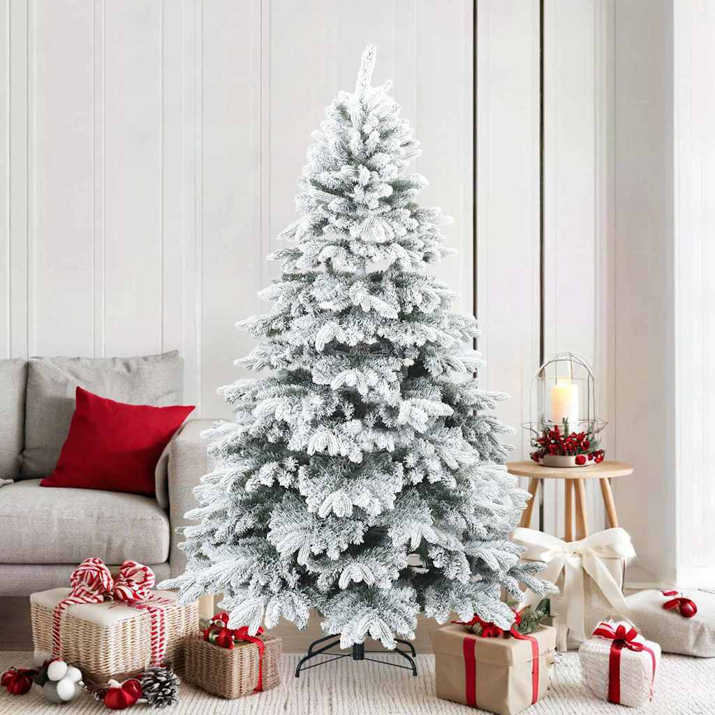 vidaXL Kunstmatige Inklapbare Kerstboom Groen 120 cm PVC, PE en staal