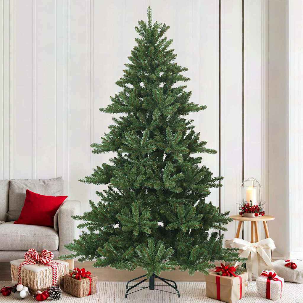 vidaXL Kunstmatige Inklapbare Kerstboom Groen 150 cm PVC, staal