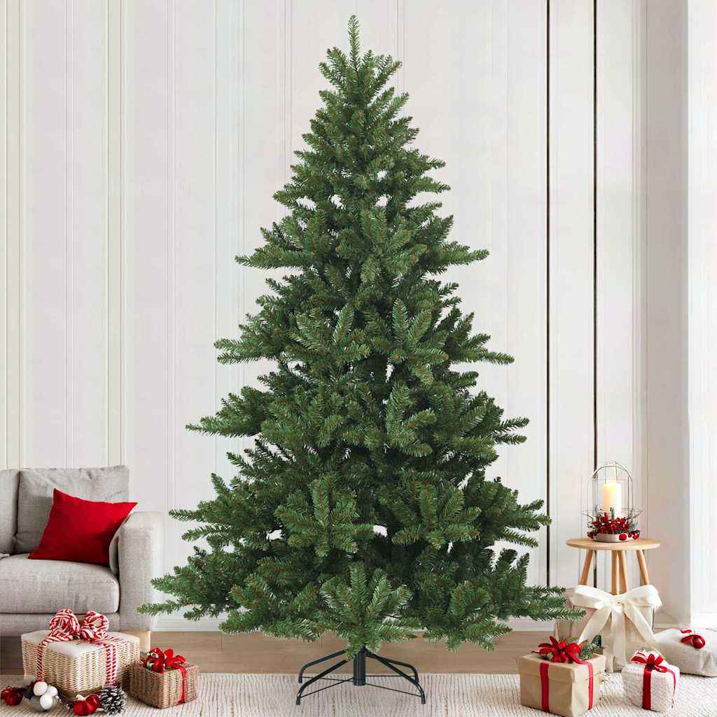 vidaXL Kunstmatige Inklapbare Kerstboom Groen 150 cm PVC, staal