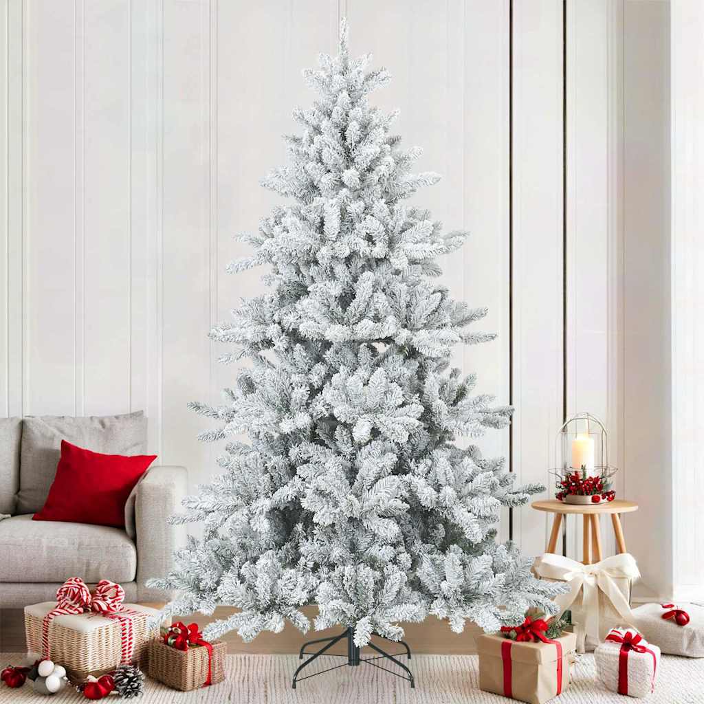 vidaXL Kunstmatige Inklapbare Kerstboom Groen 150 cm PVC, staal