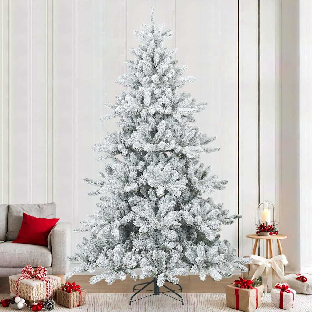 vidaXL Kunstmatige Inklapbare Kerstboom Groen 150 cm PVC, staal
