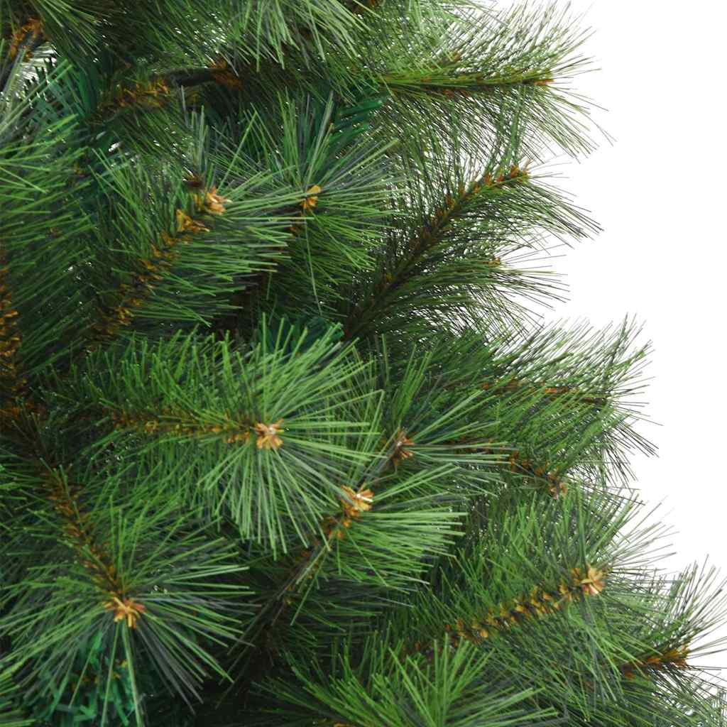vidaXL Kunstmatige Inklapbare Kerstboom Groen 120 cm PVC, staal