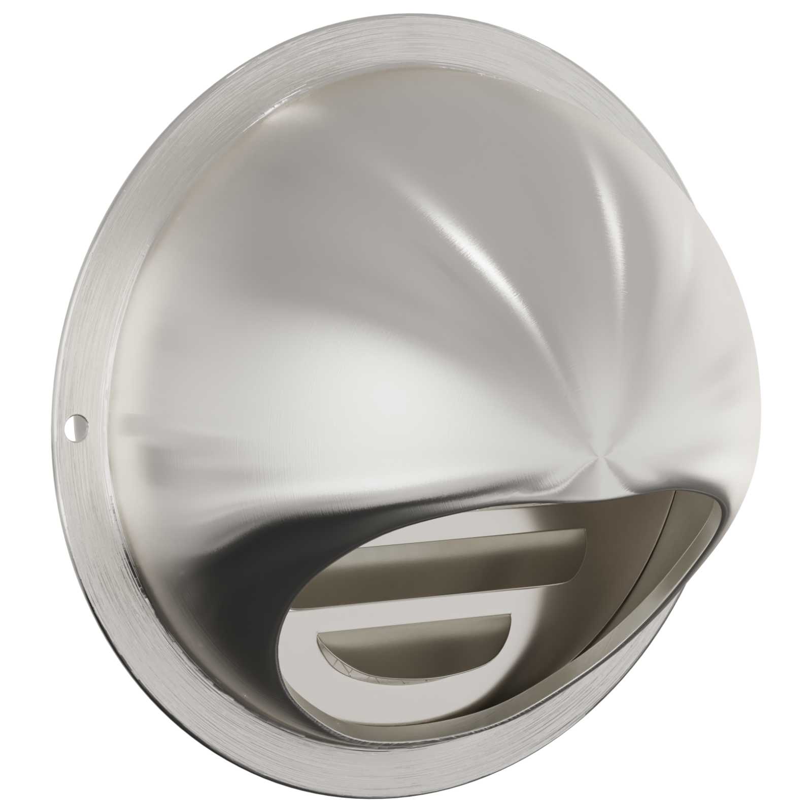 vidaXL Luchtventilatie roosters 8 pcs Zilver 200 mm Roestvrij staal