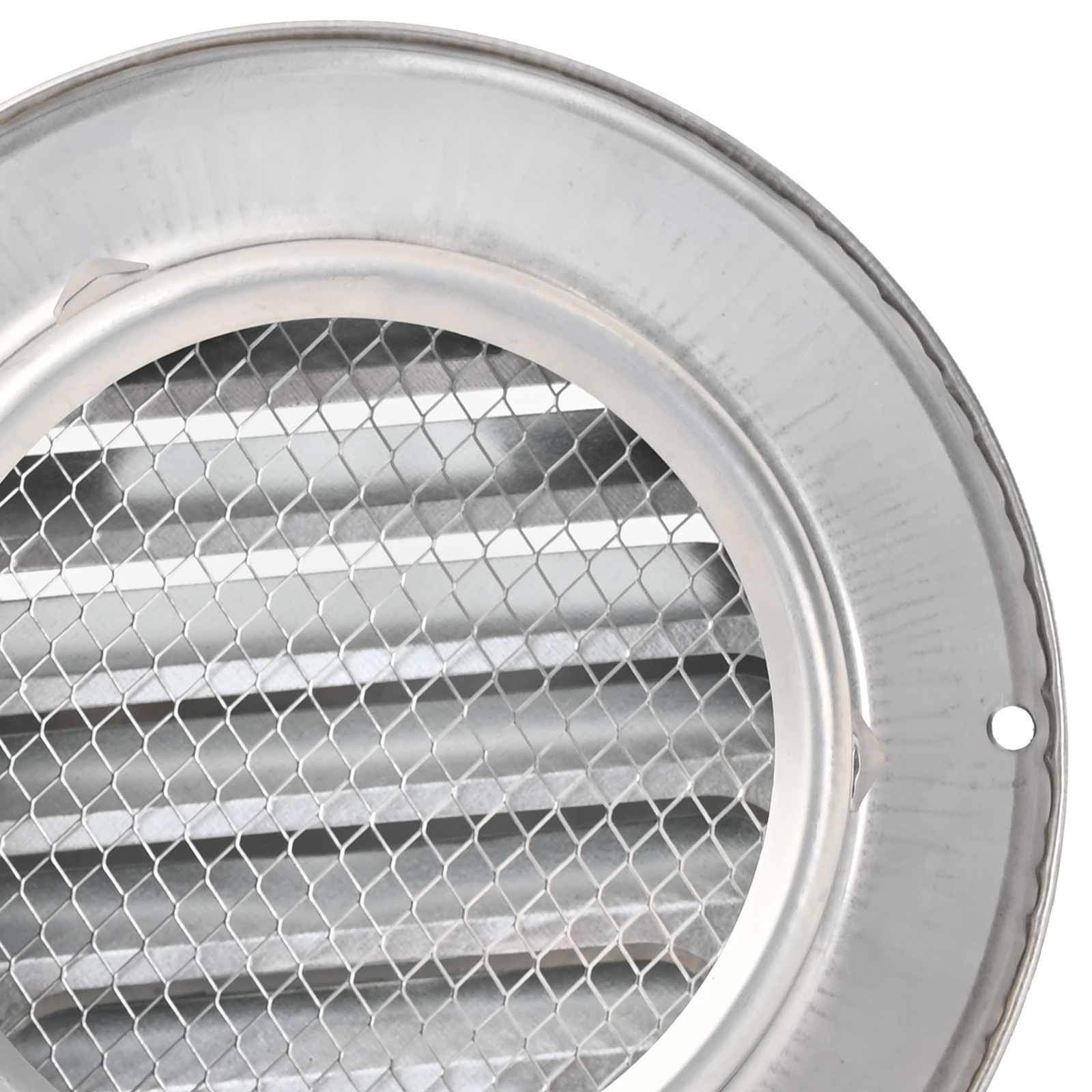 vidaXL Luchtventilatie roosters 8 pcs Zilver 200 mm Roestvrij staal
