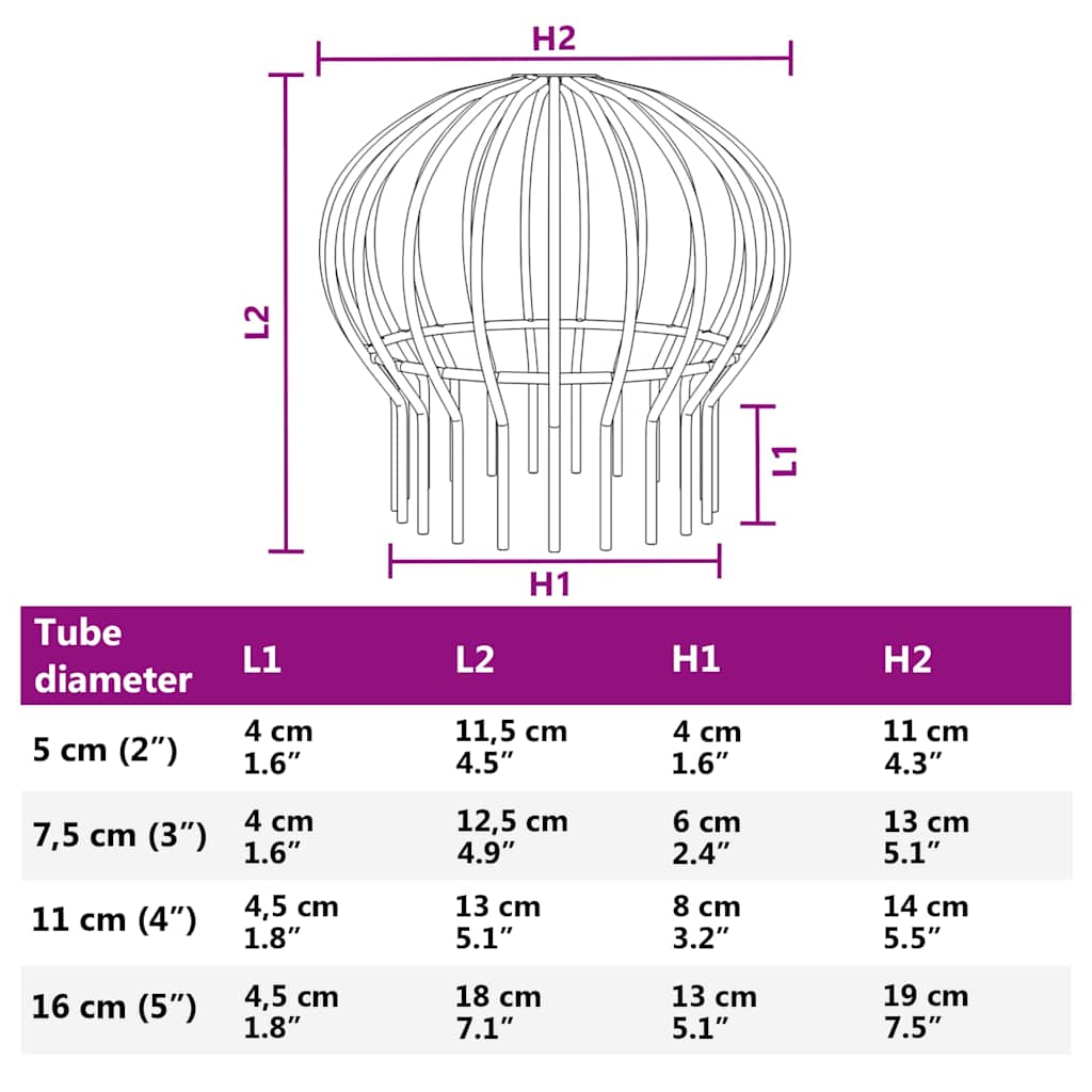 vidaXL Bladvanger voor goot 2 pcs Zilver 50 mm Roestvrij staal