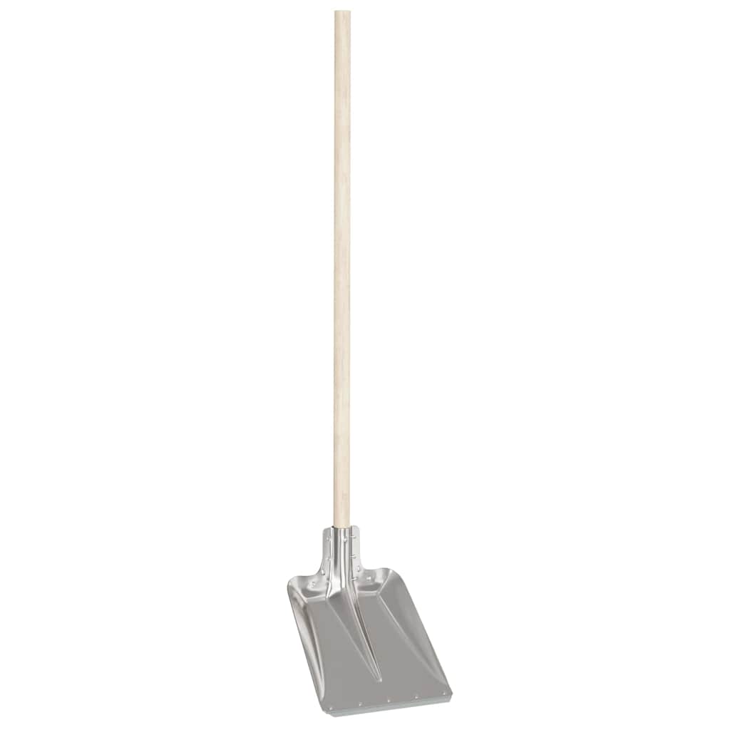 vidaXL Schep Hoofd Zilver 41,5 x 32,5 cm Aluminium