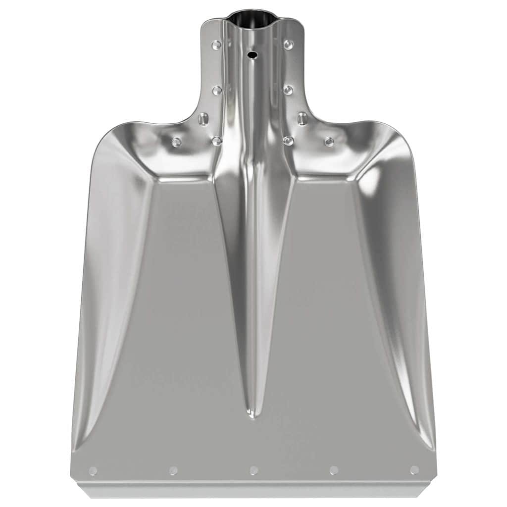 vidaXL Schep Hoofd Zilver 41,5 x 32,5 cm Aluminium