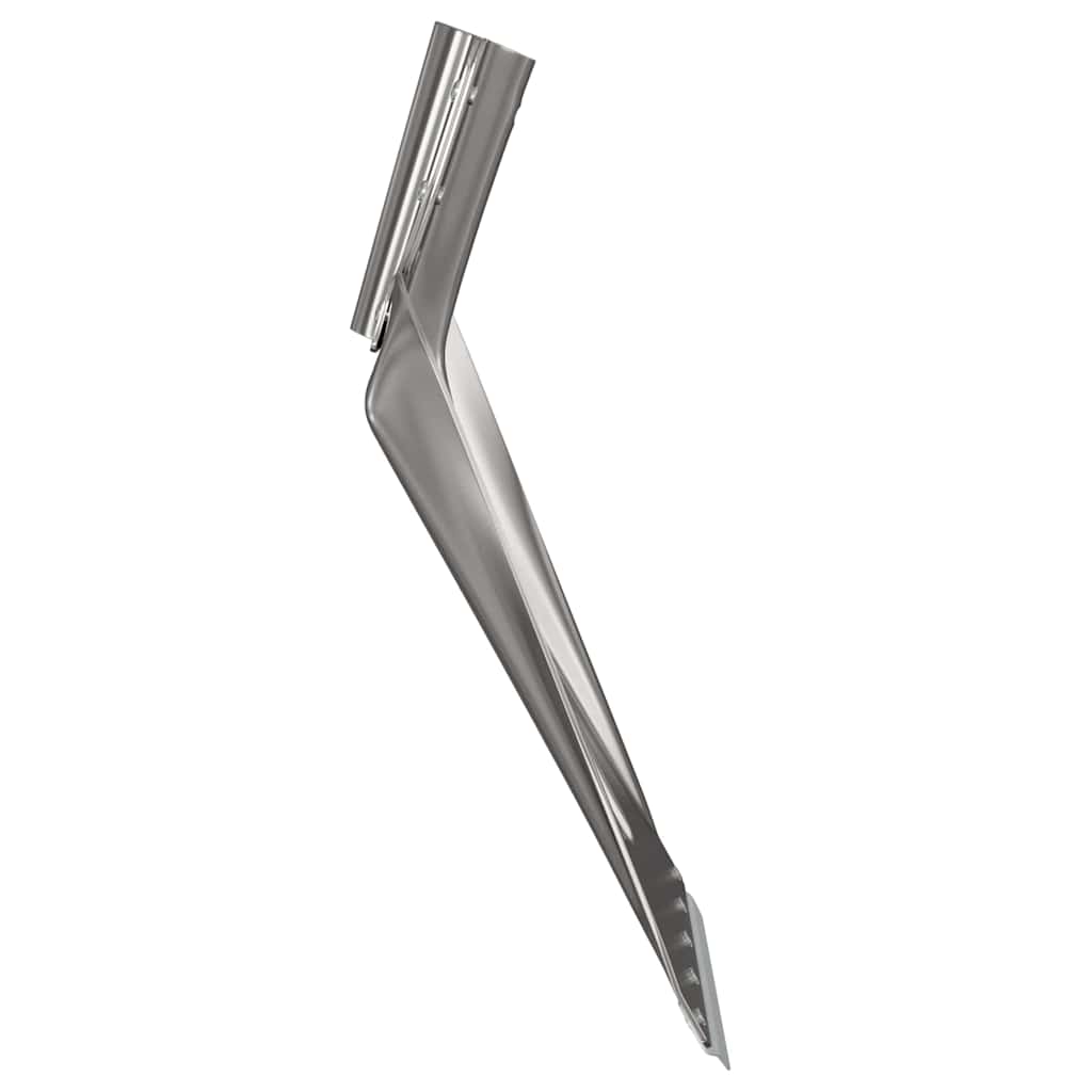vidaXL Schep Hoofd Zilver 41,5 x 32,5 cm Aluminium