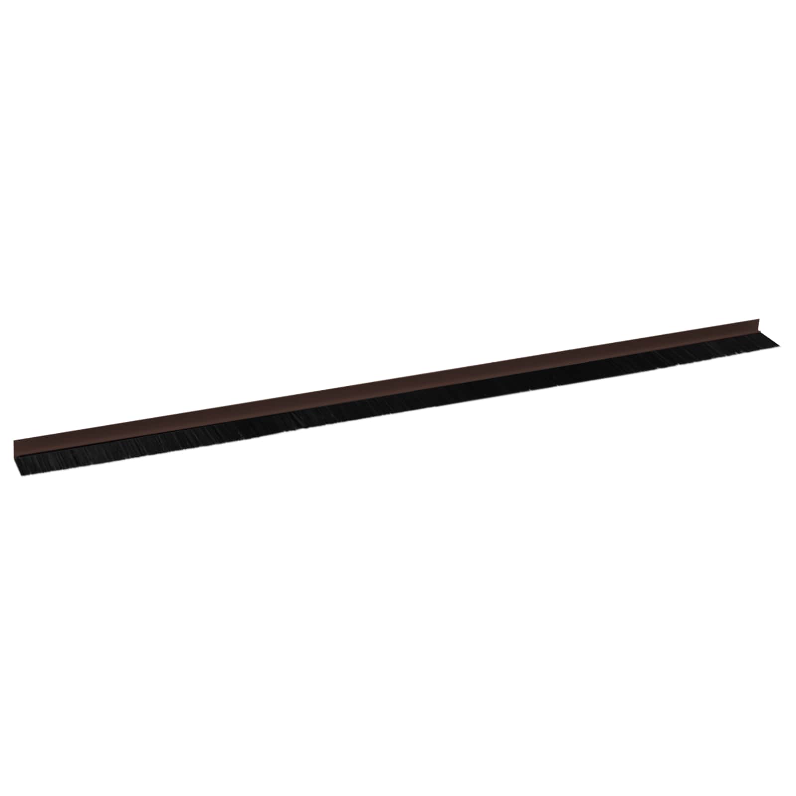 vidaXL Zelfklevende Deurborstels 2 pcs Bruin 100 cm Aluminium Legering