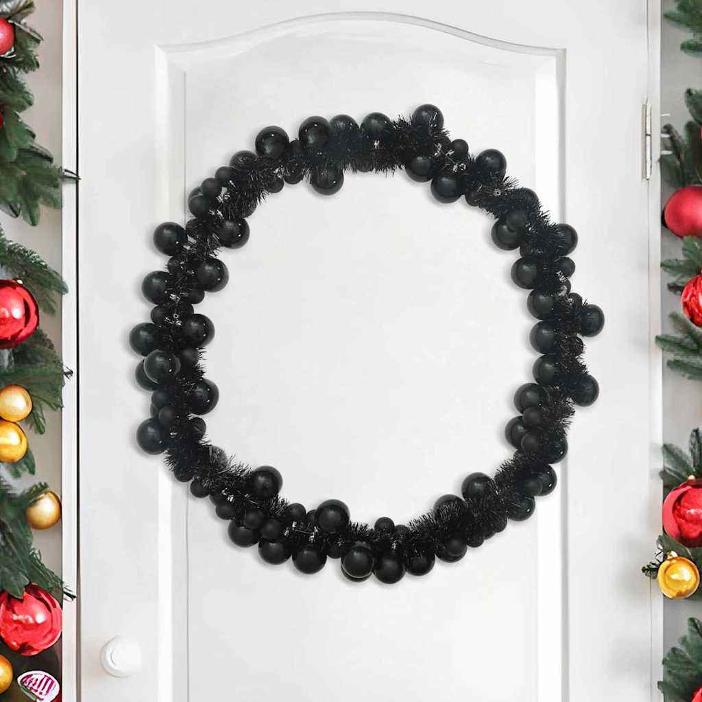 vidaXL Kerstbal Guirlande Rood 186 cm Polystyreen