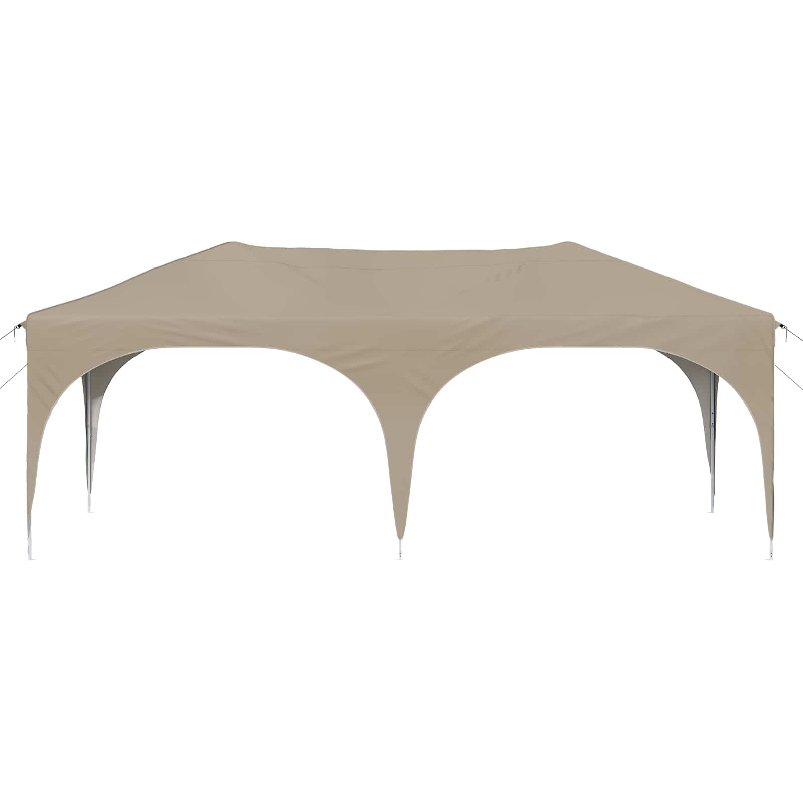 vidaXL Pop-up Feesttent Crème 575 x 288 x 245 cm Oxford Stof
