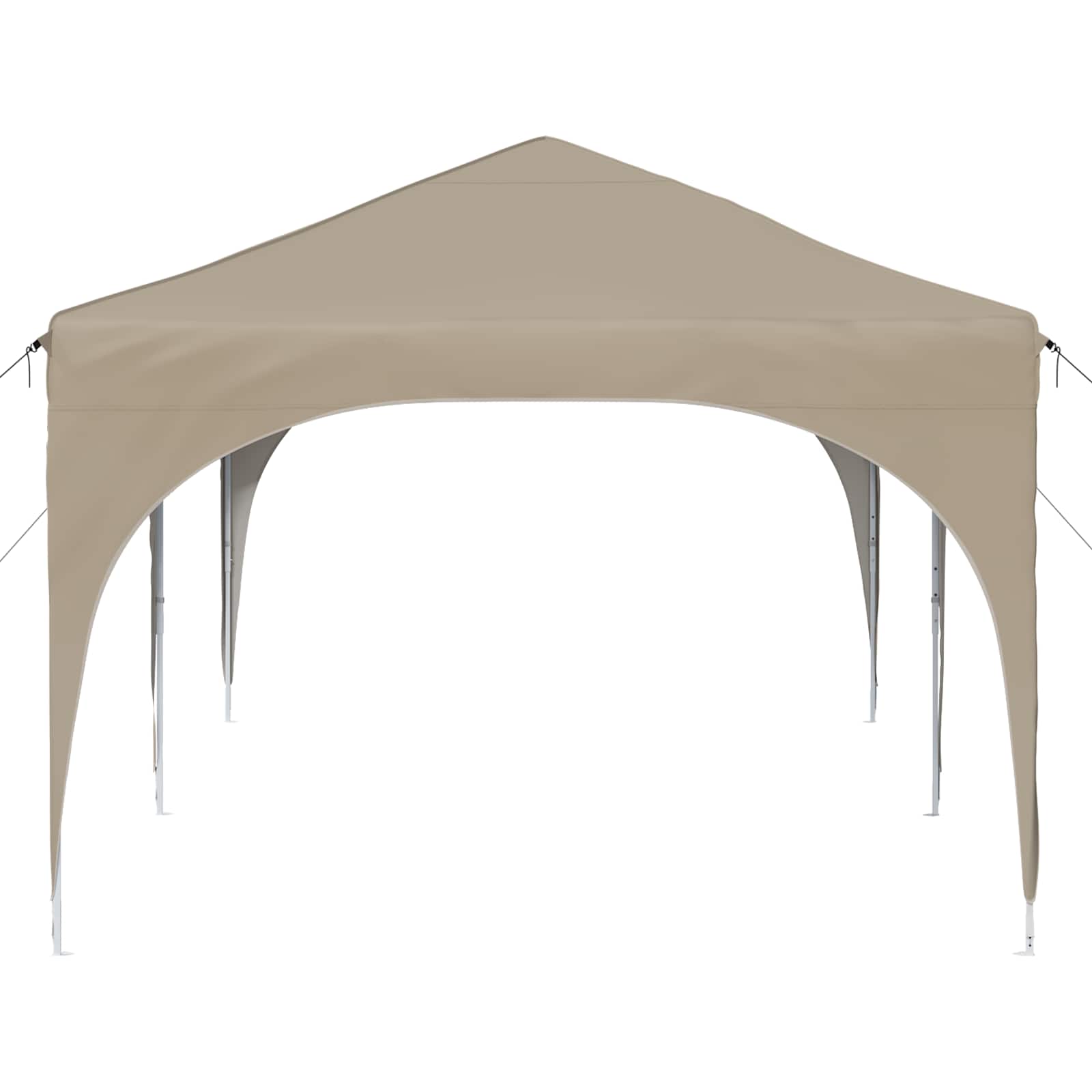 vidaXL Pop-up Feesttent Crème 575 x 288 x 245 cm Oxford Stof