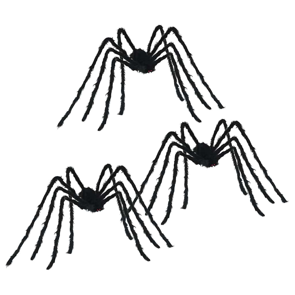 vidaXL Halloween home trainer Versiering 3 pcs Zwart 200 cm