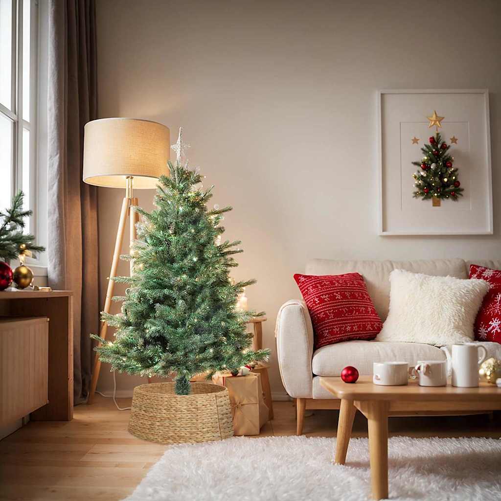 vidaXL Kerstboomkraag Bruin 60 x 60 x 22 cm Waterhyacint