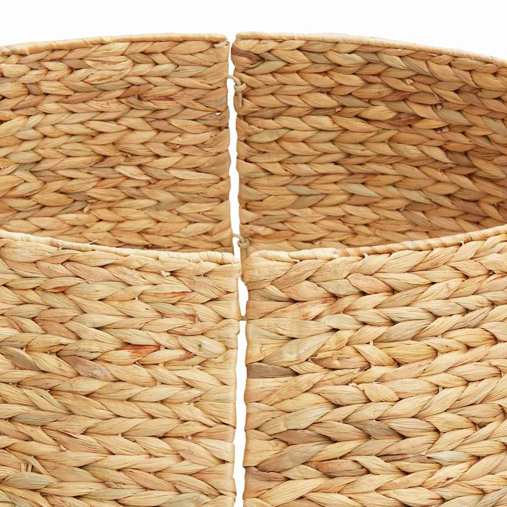 vidaXL Kerstboomkraag Bruin 60 x 60 x 22 cm Waterhyacint