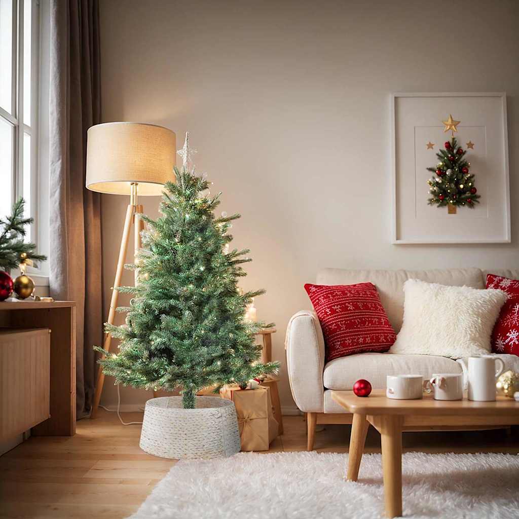 vidaXL Kerstboomkraag Bruin 60 x 60 x 22 cm Waterhyacint