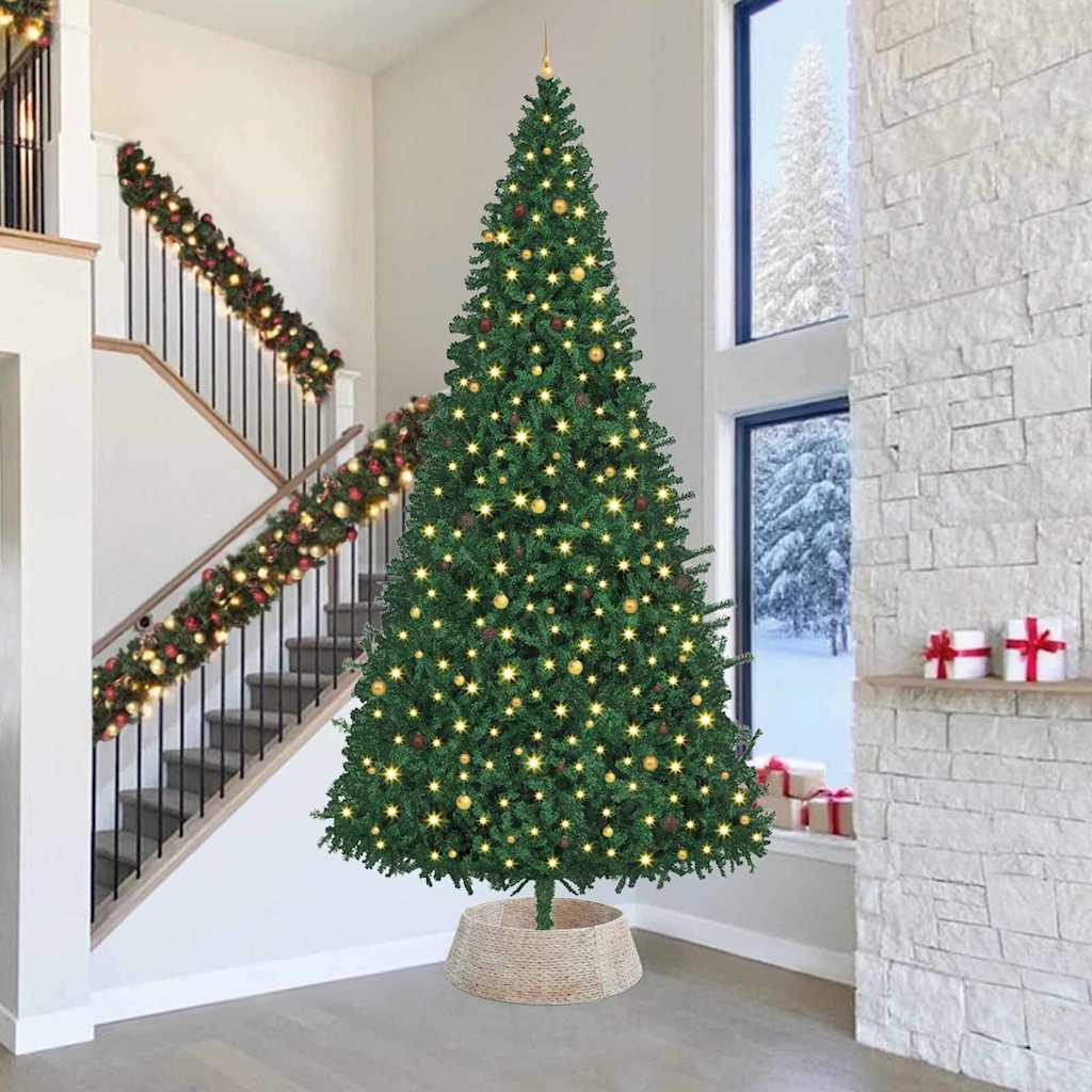 vidaXL Kerstboomkraag Bruin 60 x 60 x 22 cm Waterhyacint