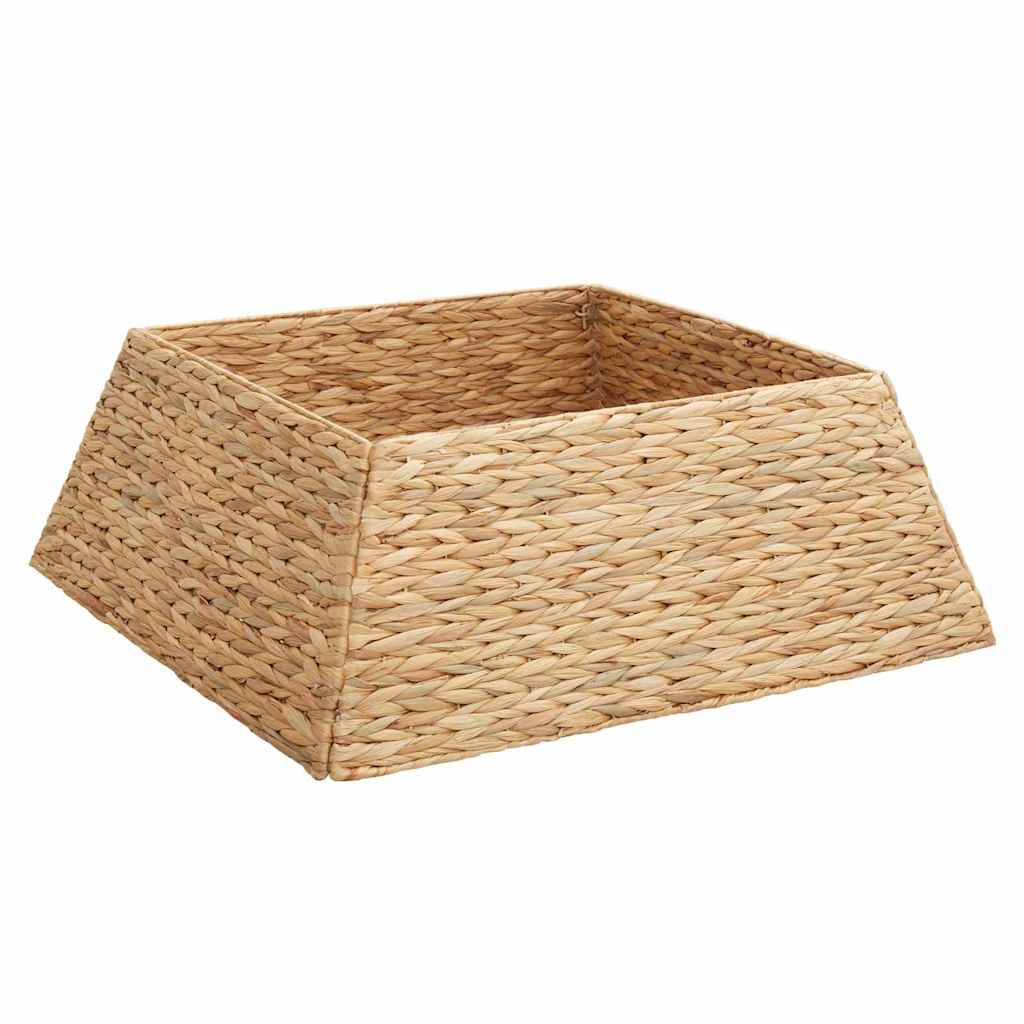 vidaXL Kerstboomkraag Bruin 50 x 50 x 25 cm Waterhyacint