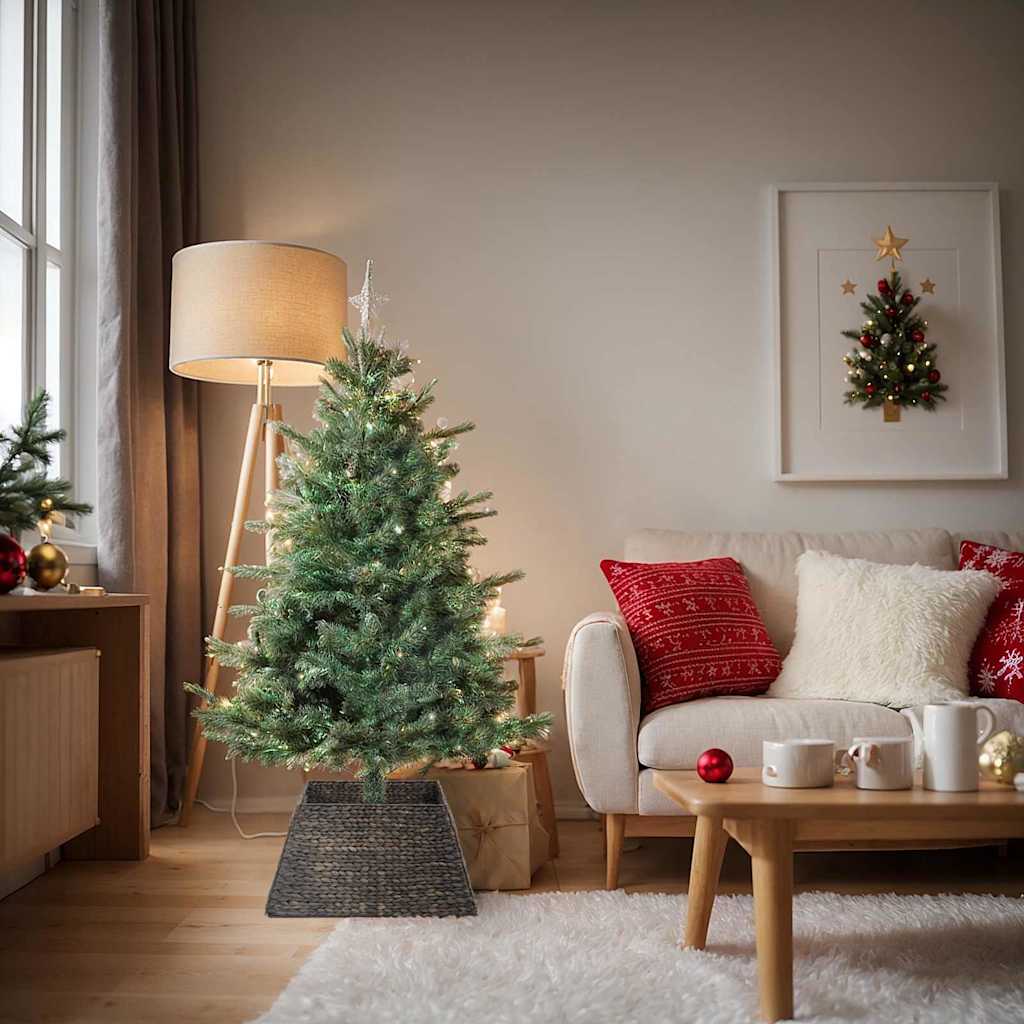 vidaXL Kerstboomkraag Bruin 50 x 50 x 25 cm Waterhyacint