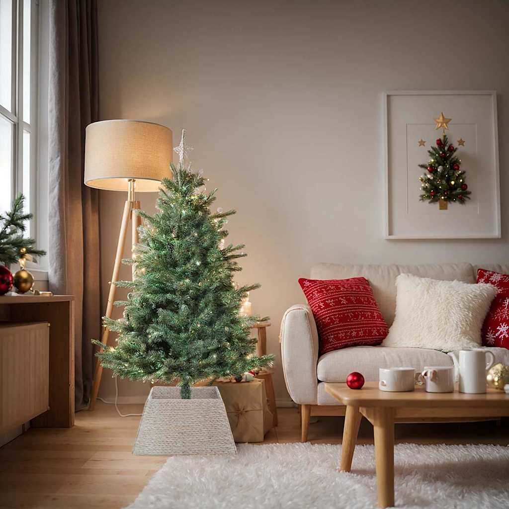 vidaXL Kerstboomkraag Bruin 50 x 50 x 25 cm Waterhyacint