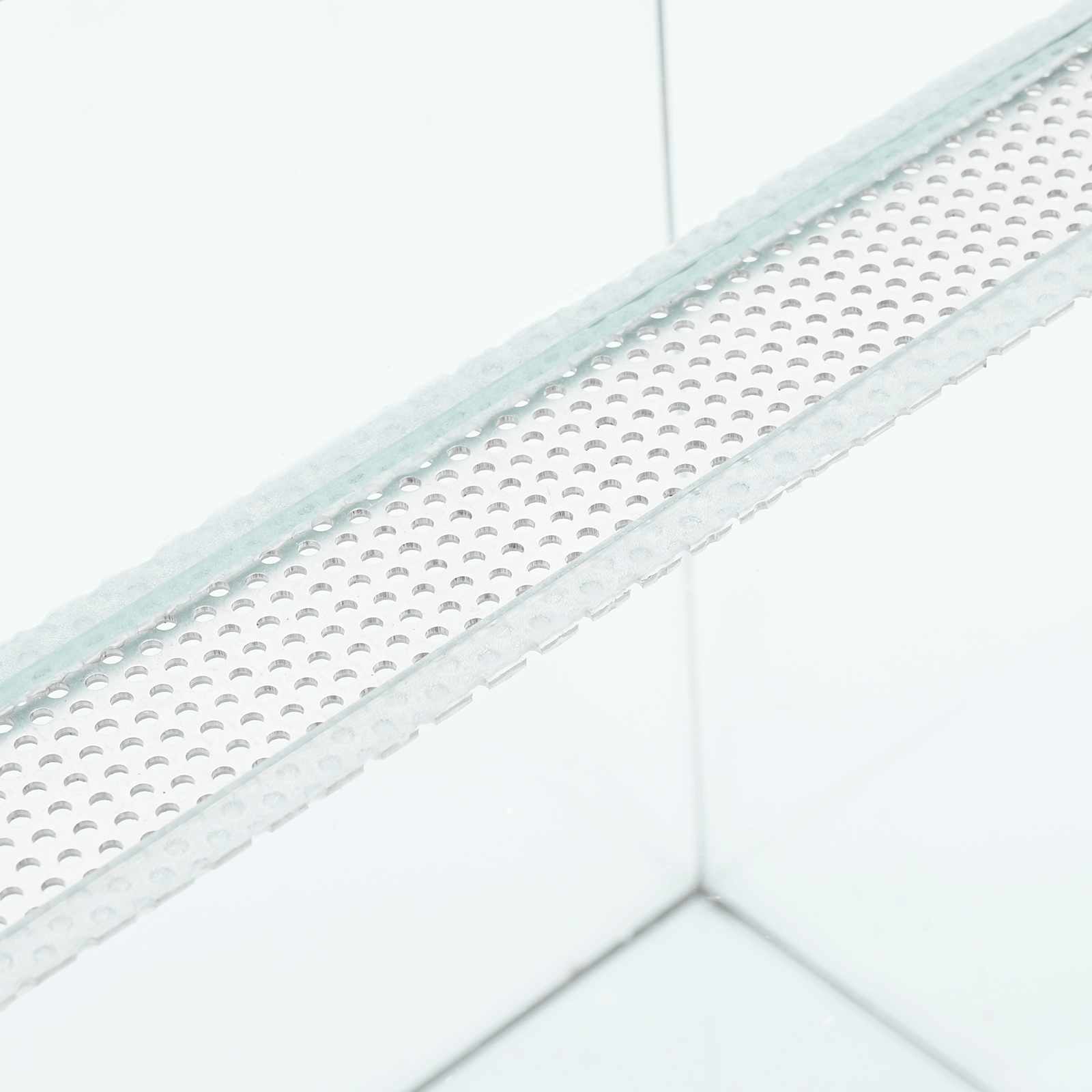 vidaXL Reptielen en Amfibieën Habitaten Wit 30 x 30 x 30 cm Glas