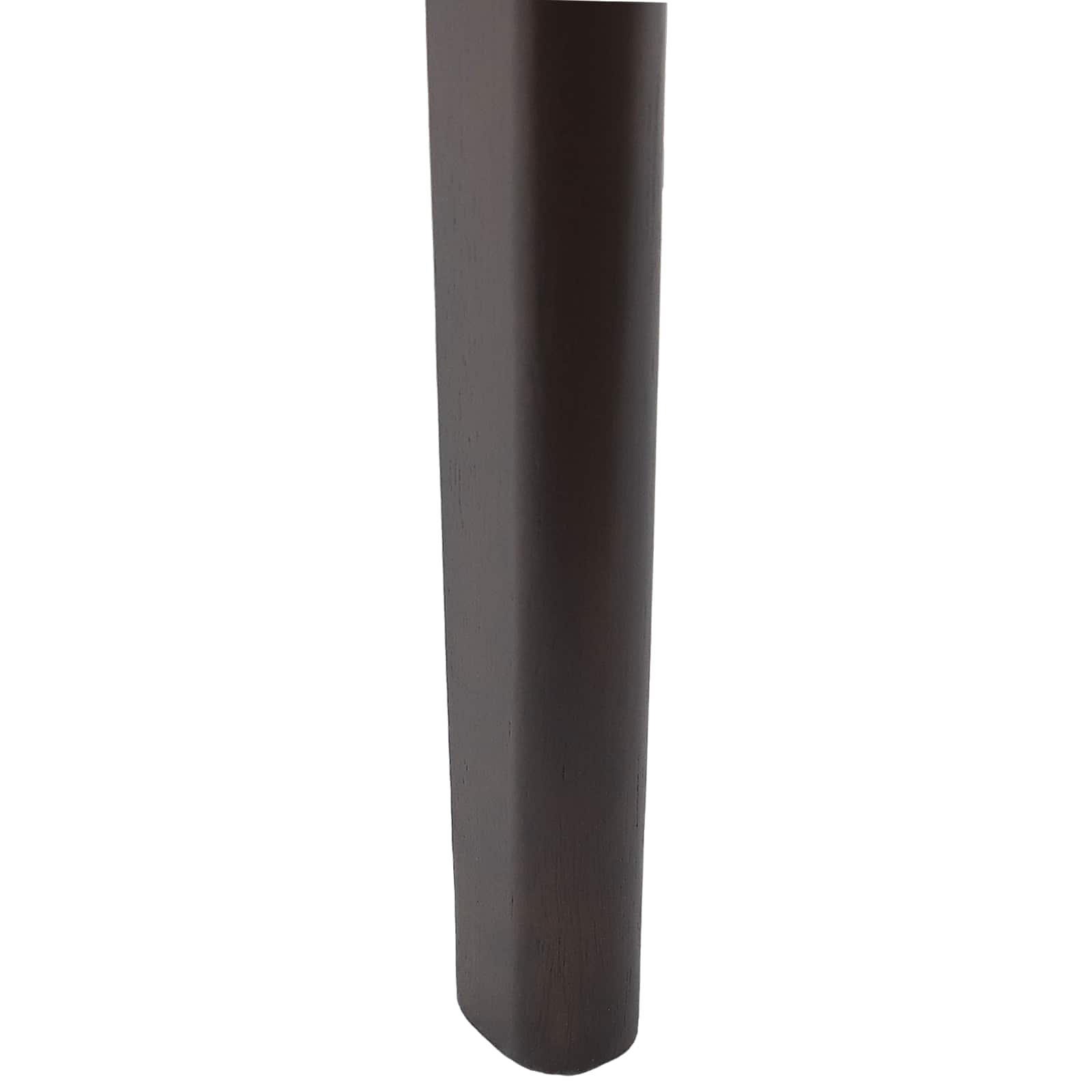 vidaXL Eetkamerstoel 2 pcs Lichtbruin en Licht Massief Rubberhout