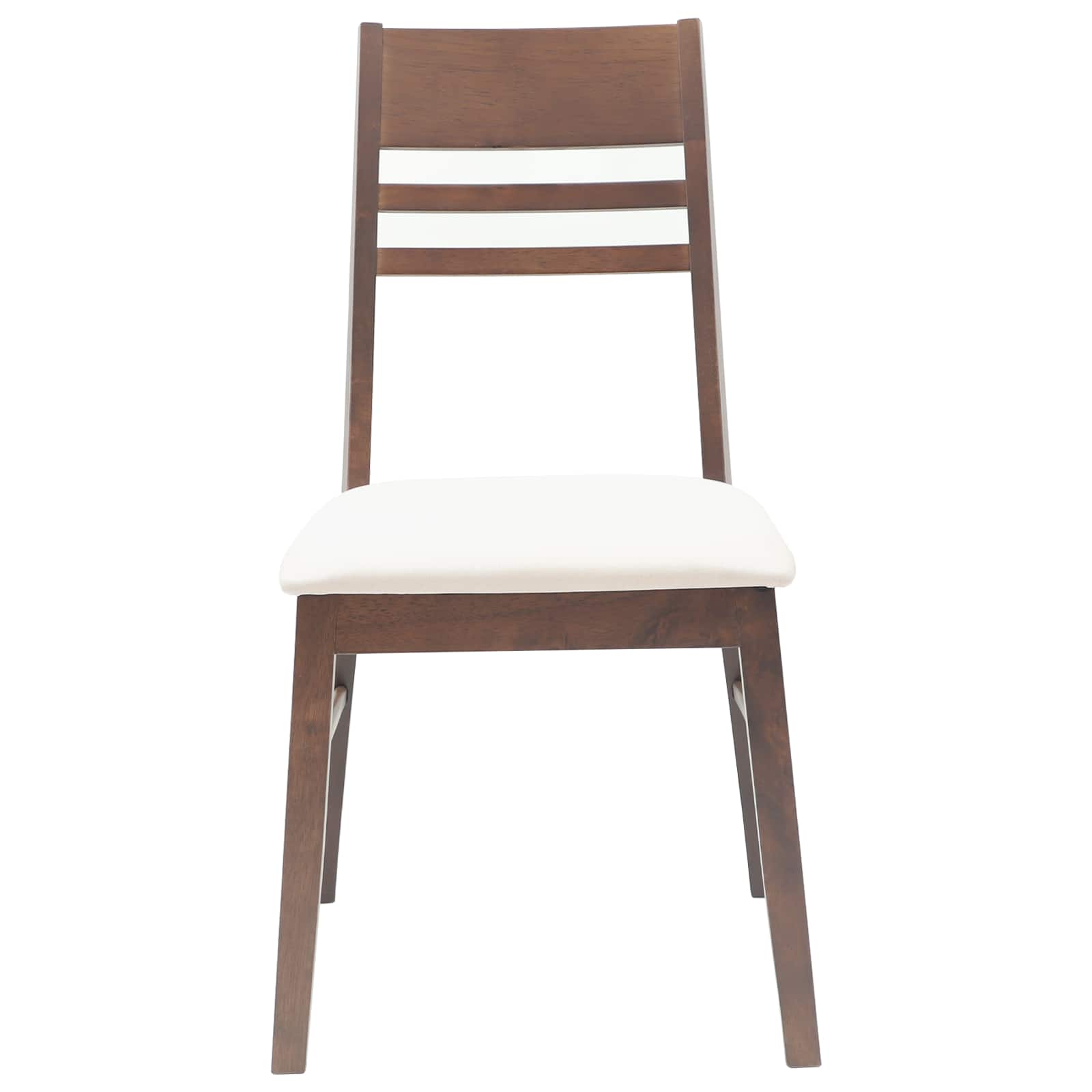 vidaXL Eettafelstoelen 2 pcs Licht Bruin 43 x 54 x 89 cm