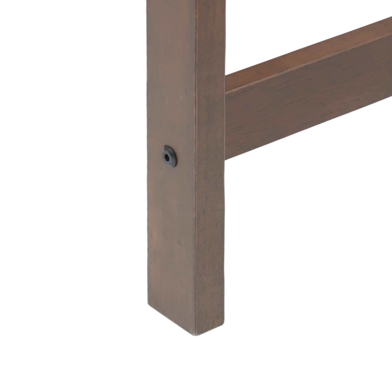 vidaXL Eettafelstoelen 2 pcs Licht Bruin 40 x 47,5 x 99,5 cm