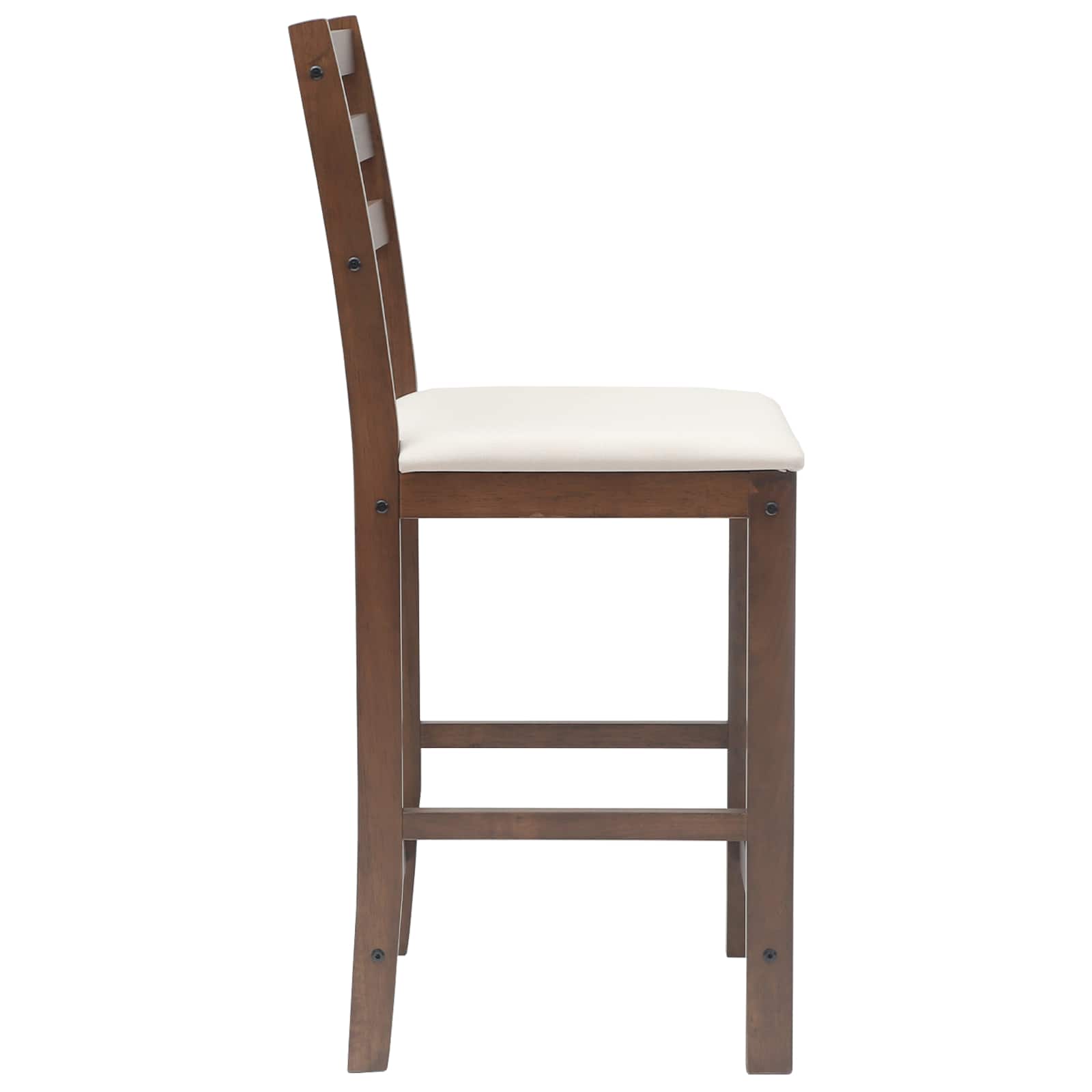 vidaXL Eettafelstoelen 2 pcs Licht Bruin 40 x 47,5 x 99,5 cm