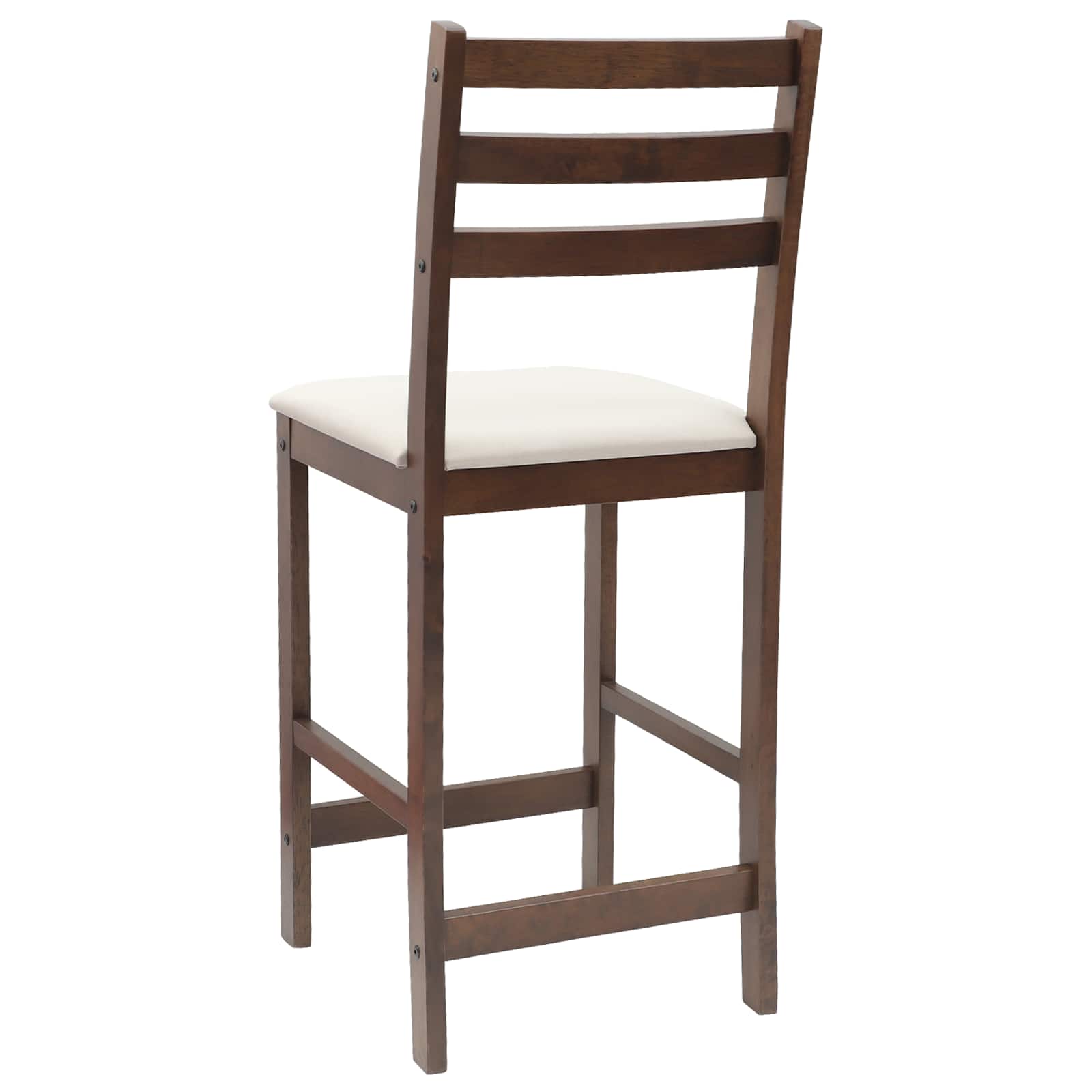 vidaXL Eettafelstoelen 2 pcs Licht Bruin 40 x 47,5 x 99,5 cm