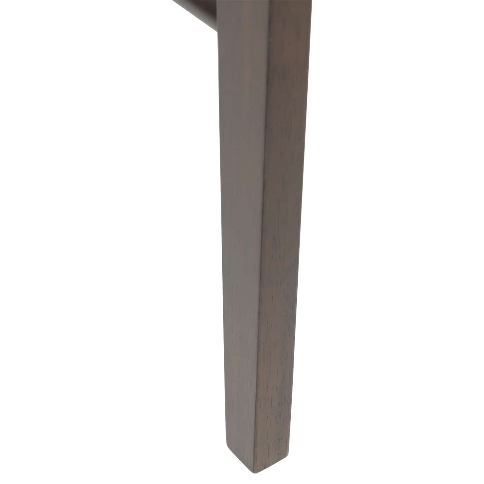 vidaXL Eetkamerstoel 2 pcs Lichtbruin en Zwart Massief Hout