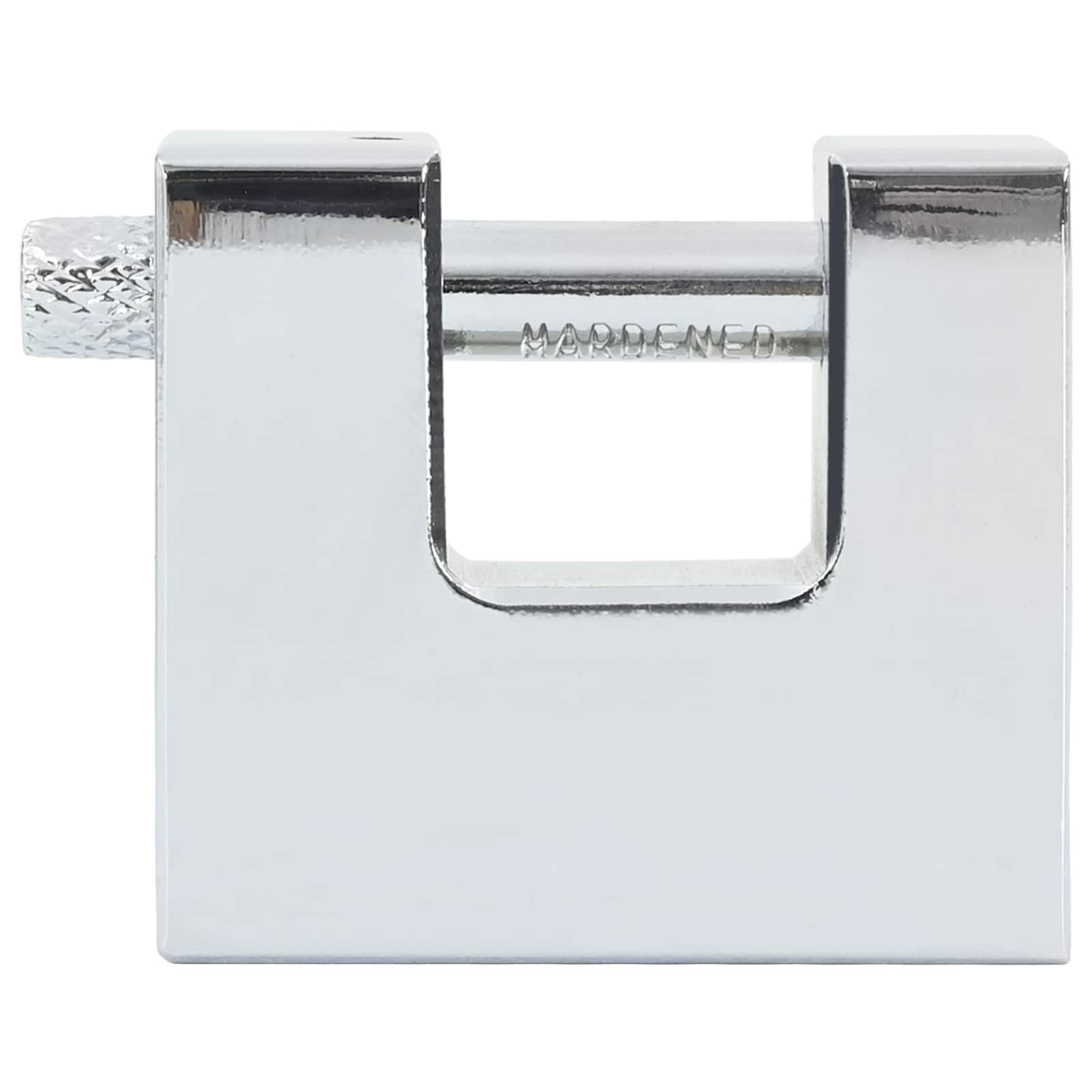 vidaXL Hangslot Zilver 4,2 x 1,9 x 4 cm Staal