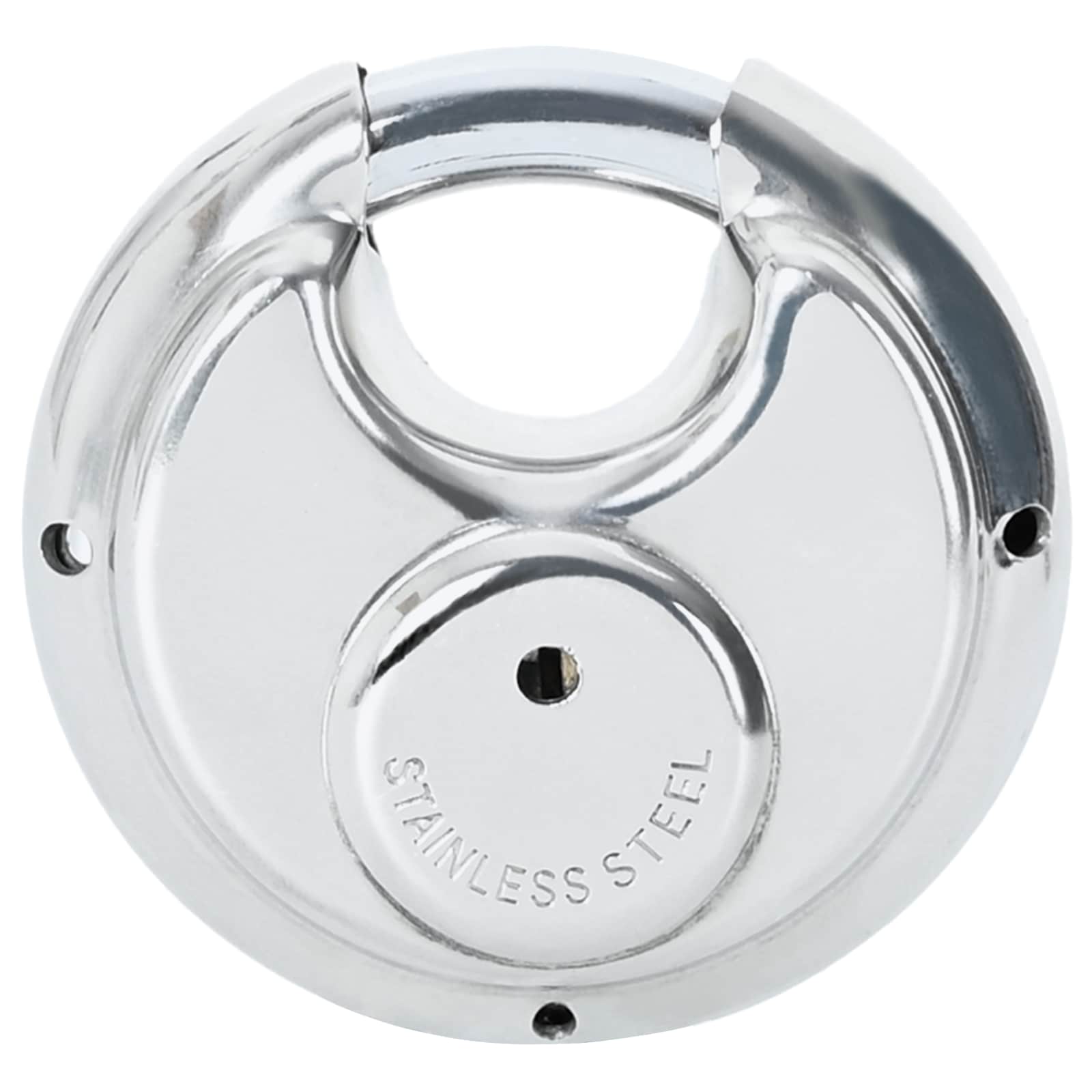 vidaXL Discusloten met sleutels 2 pcs Zilver 6 x 2.3 x 6 cm