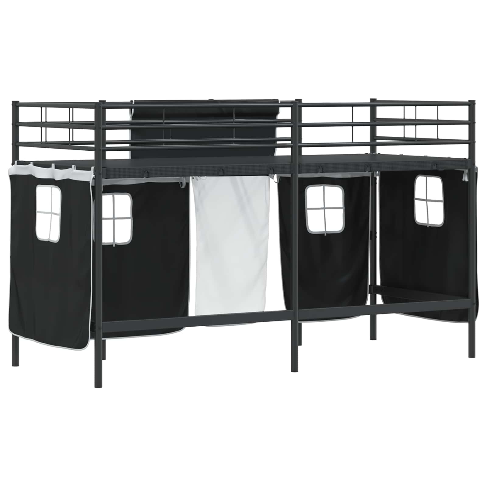 vidaXL Zwart 75 x 190 cm