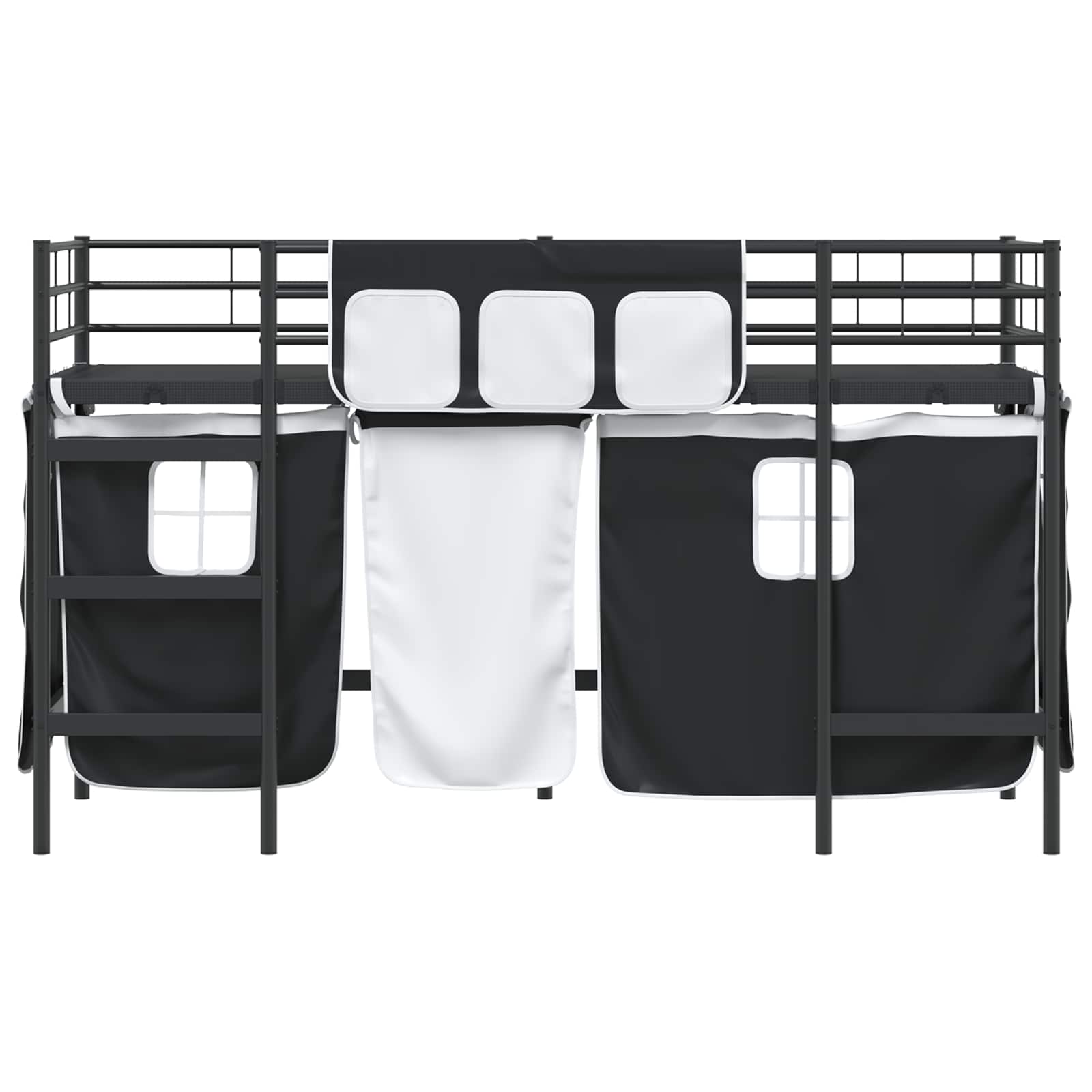vidaXL Zwart 75 x 190 cm