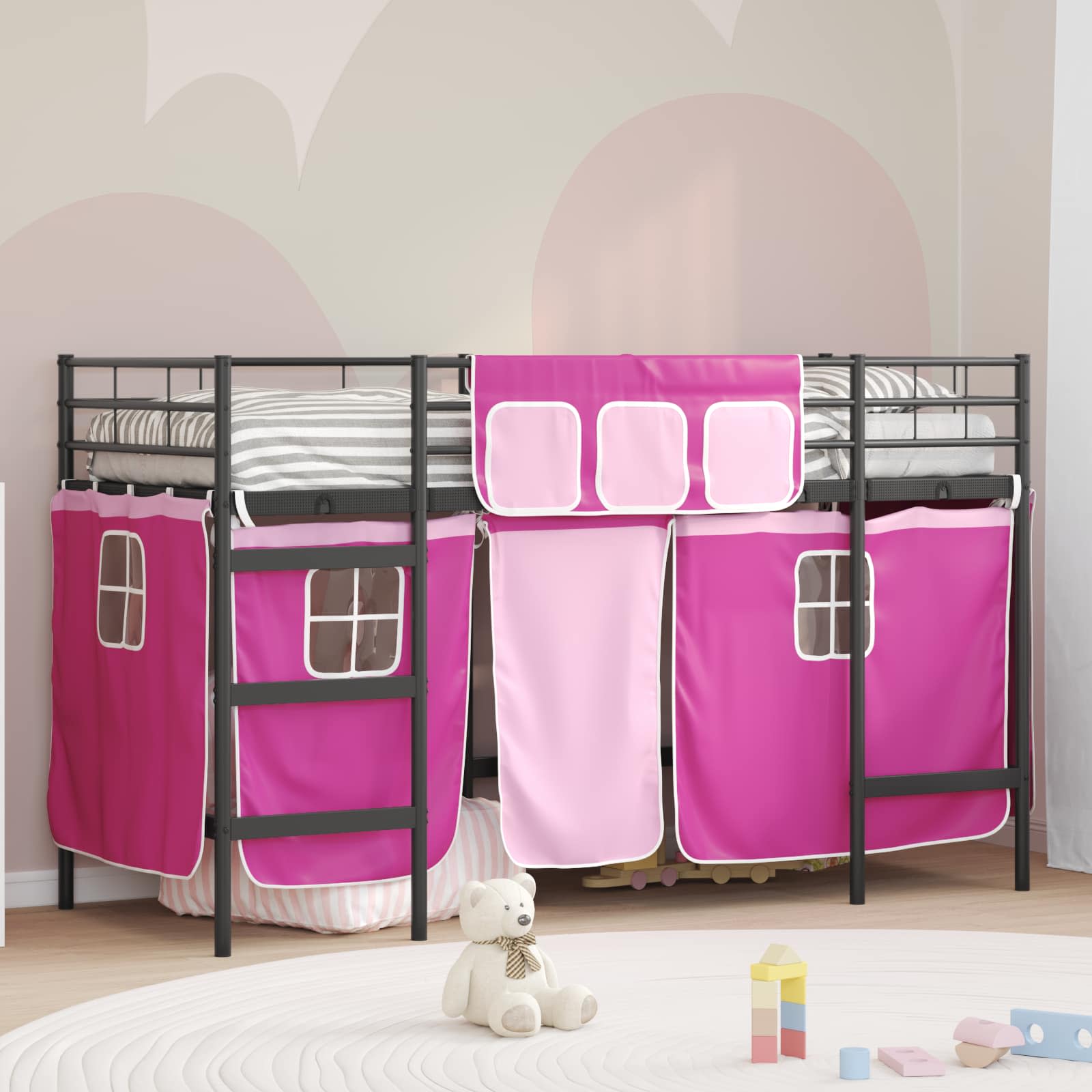 vidaXL Zwart 75 x 190 cm