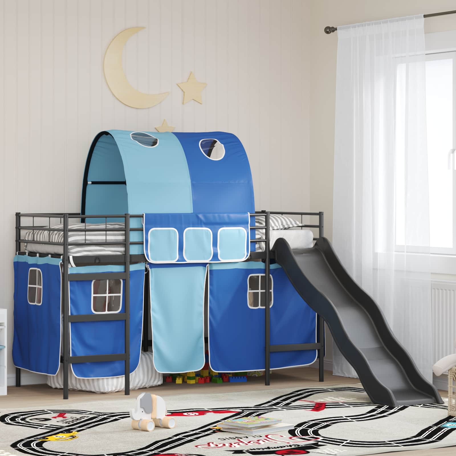 vidaXL Zwart 75 x 190 cm